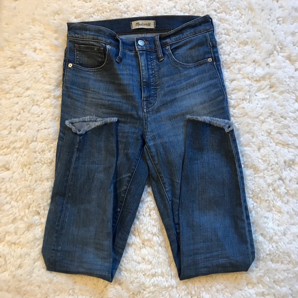 Madewell 10in High-rise skinny jeans